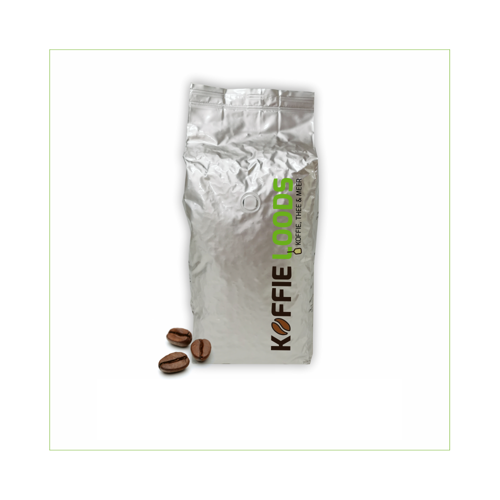 Koffie Loods Mokka 1kg koffiebonen - 
