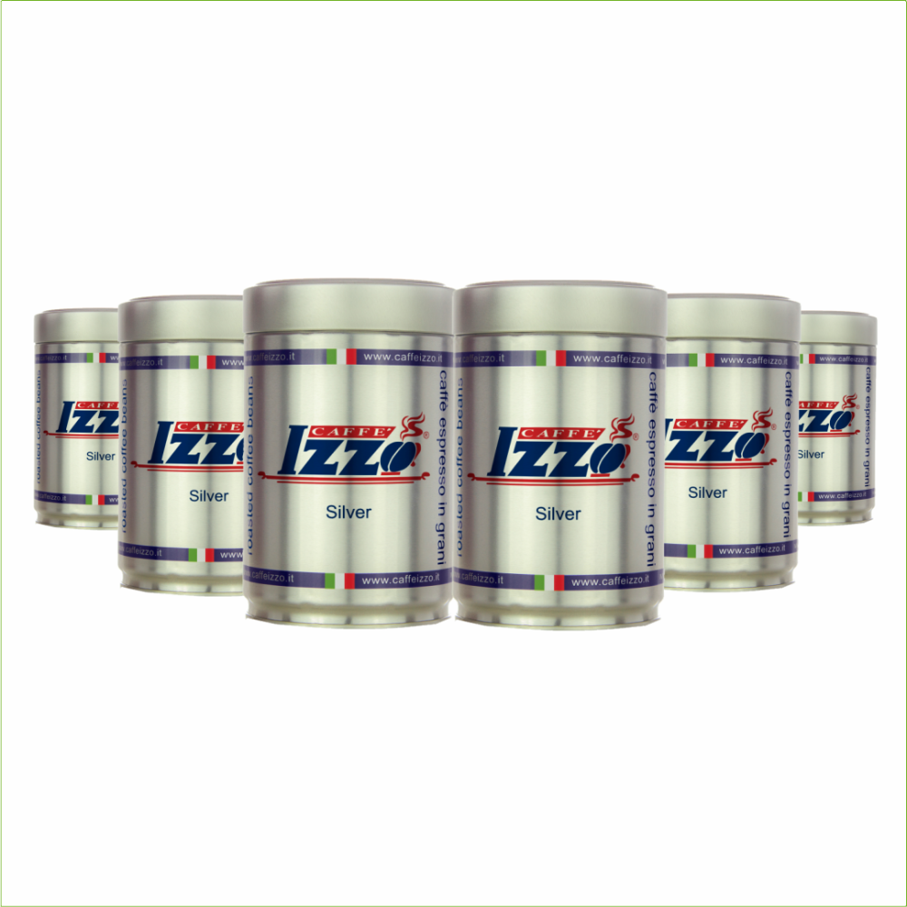 Izzo Silver koffiebonen 6 x 250 gram - 