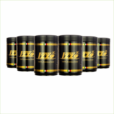 Izzo Gold koffiebonen 100% Arabica 6x 250 gram - 