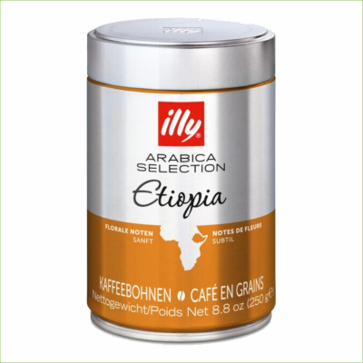 Illy ethiopie 250 gram koffiebonen 6 stuks - 