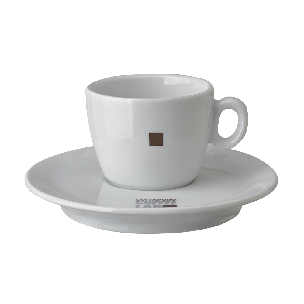 Coffeelab cappuccino kop en schotel - 