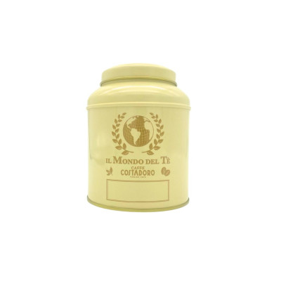 Theeblik il Mondo del Te 125 grams pastelkleur geel - 