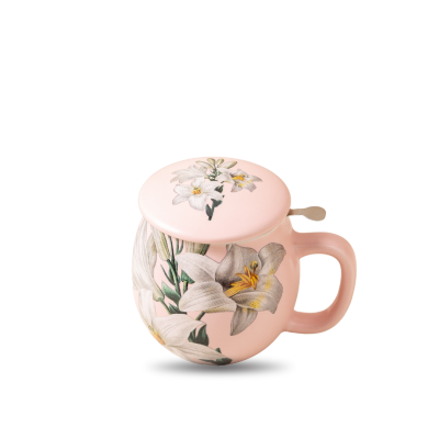 copy of mondo del te - Theemok lichtgroen met bloemenprint - 