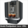 JURA X10C Dark Inox + Gratis Proefpakket + Gratis Geïnstalleerd.
