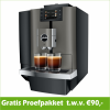 JURA X10C Dark Inox + Gratis Proefpakket + Gratis Geïnstalleerd.