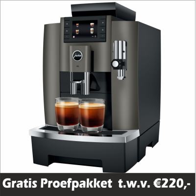 JURA W8 Dark Inox (EA) + Gratis Proefpakket