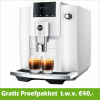 JURA E4 Piano White EUR 729,- en gratis proefpakket nu scherp geprijsd