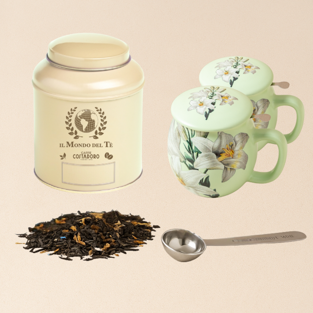 Luxe thee set pastel groen