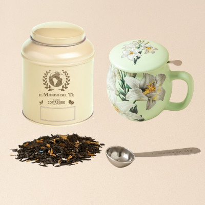 Luxe thee set pastel groen compleet