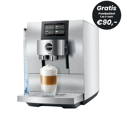JURA Z10 Aluminium White (EB) + Gratis Proefpakket twv EUR 90,-