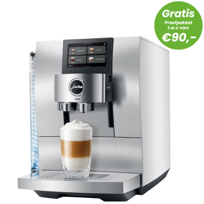 JURA Z10 Aluminium White (EB) + Gratis Proefpakket twv EUR 90,-