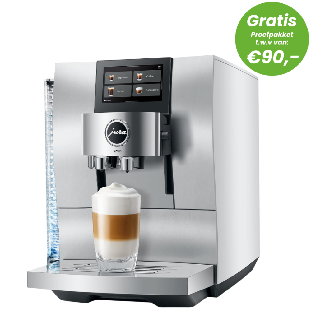 JURA Z10 Aluminium White (EB) + Gratis Proefpakket twv EUR 90,-