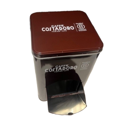 Koffie Costadoro Dispencer Blik