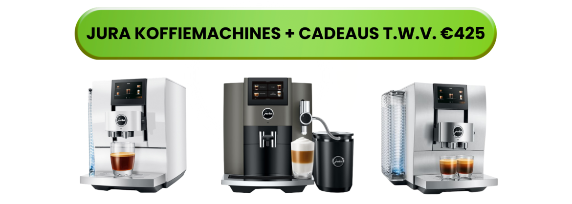 JURA Koffiemachine Kopen? | Gratis koffiebonen bij koffie-loods.nl