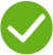 ✔